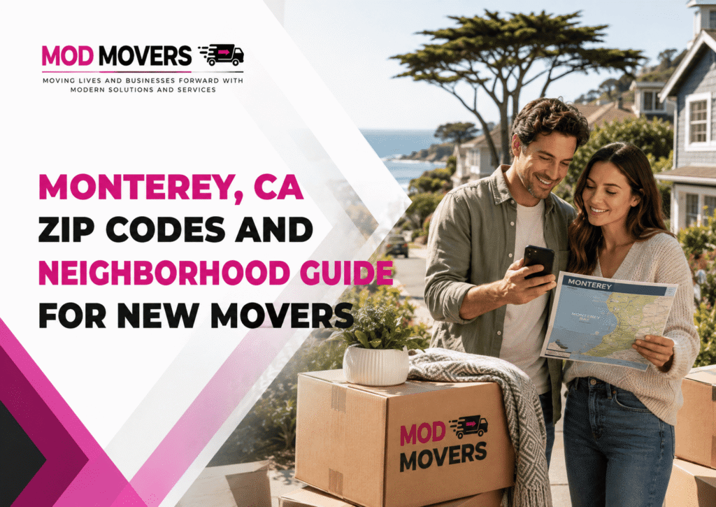 Monterey, CA Zip Codes and Neighborhood Guide for New Movers