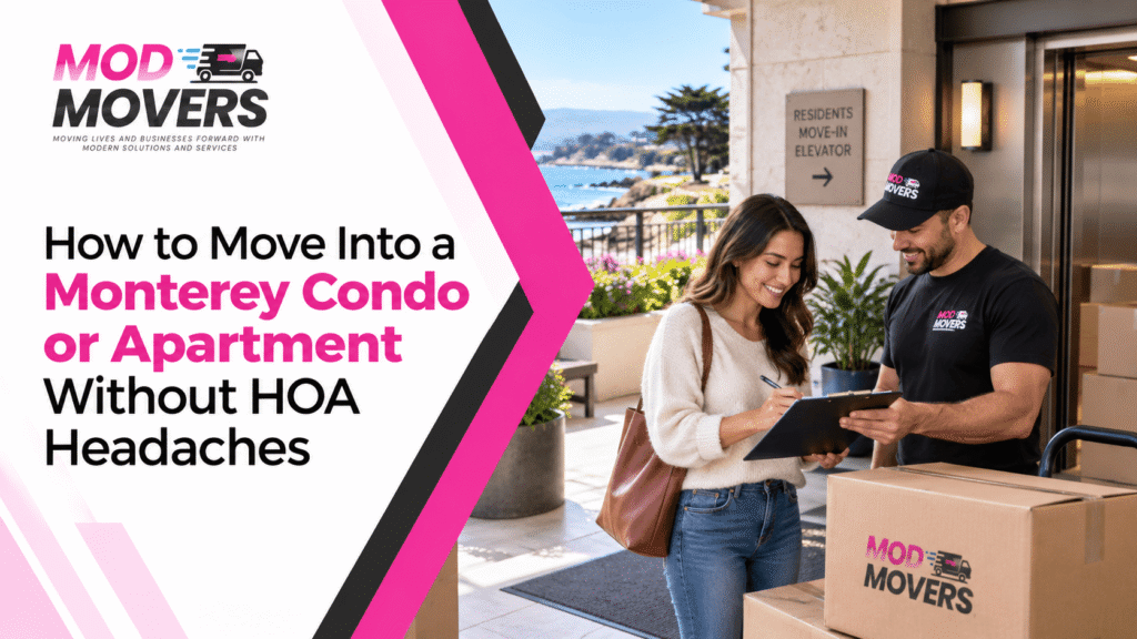 How to Move Into a Monterey Condo or Apartment Without HOA Headaches