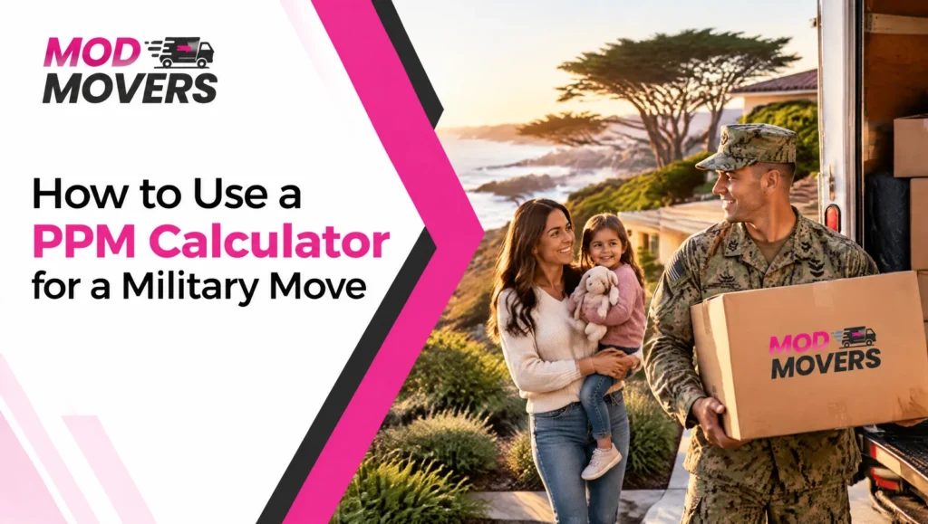 How to Use a PPM Calculator for a Military Move
